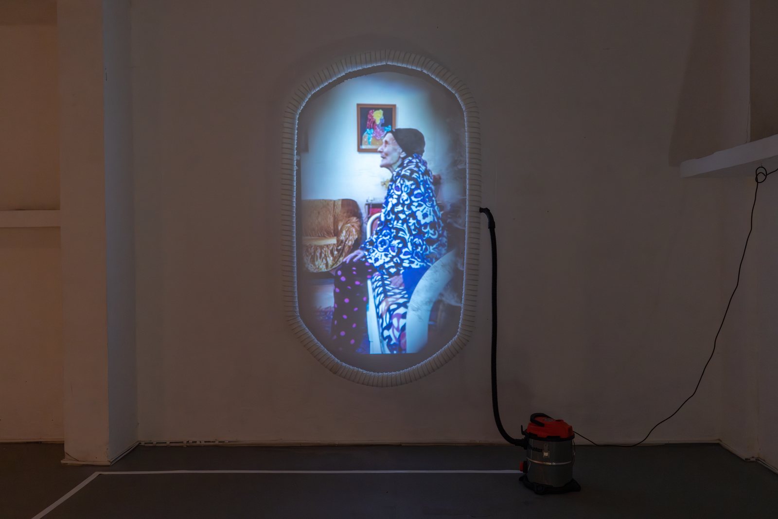 Projection, exhibition view