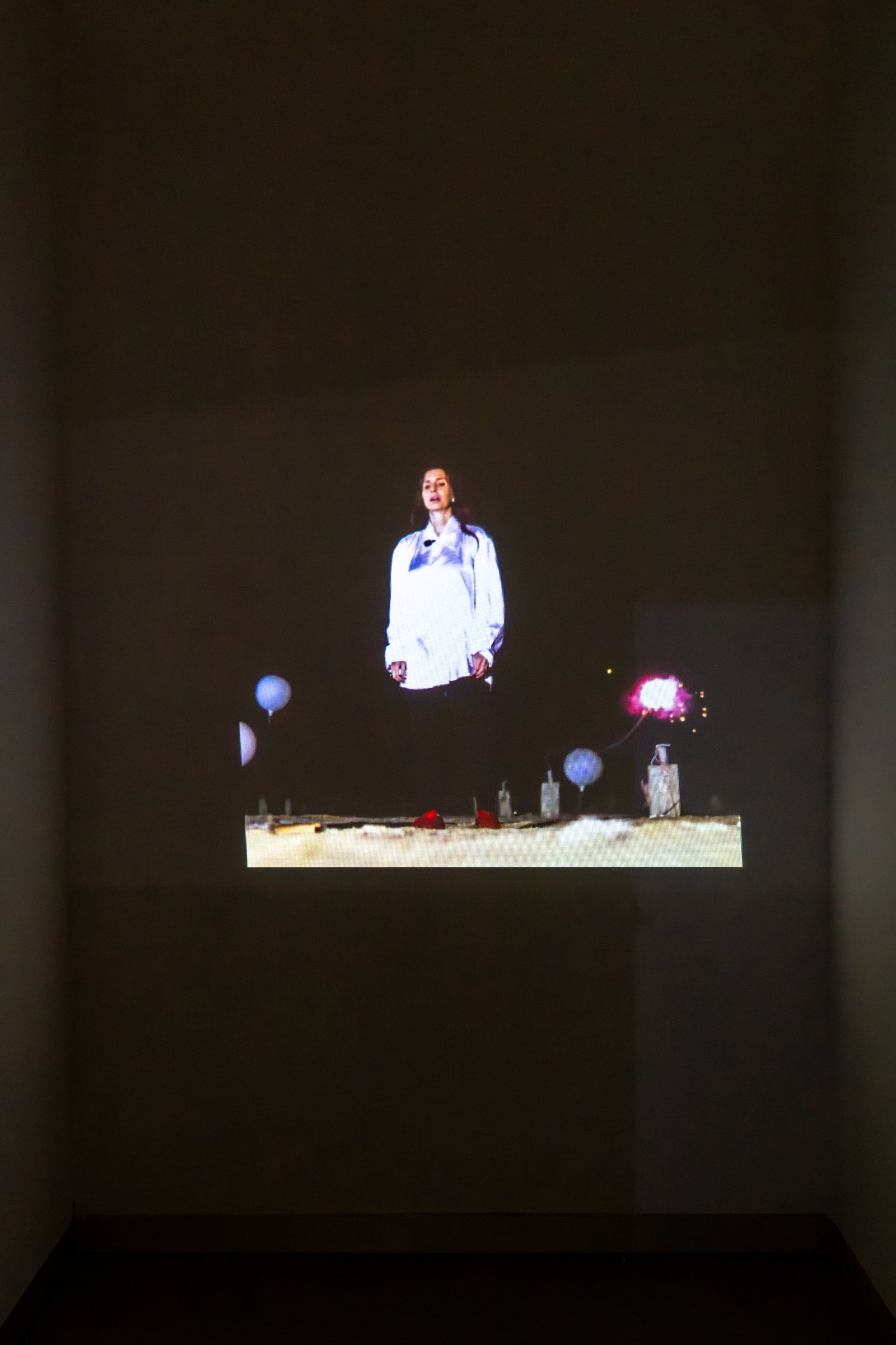 Second channel projection